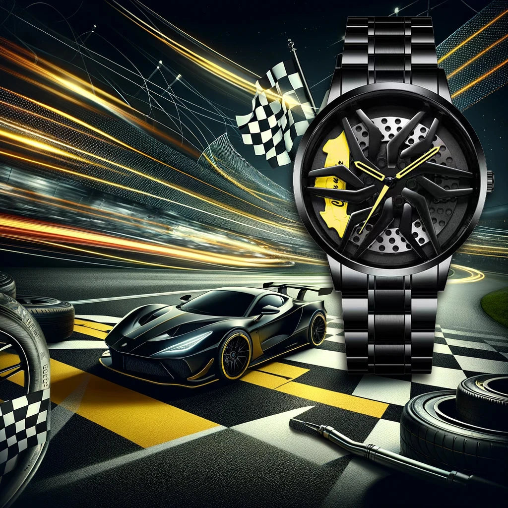 Montre Homme Sport Automobile Lumineuse - Style Business Haut de Gamme