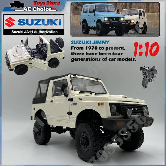 Voiture RC WPL C74-1 Jimny Warrior JA11 4WD Télécommandée 1/10 - MONASTORESHOP.COM