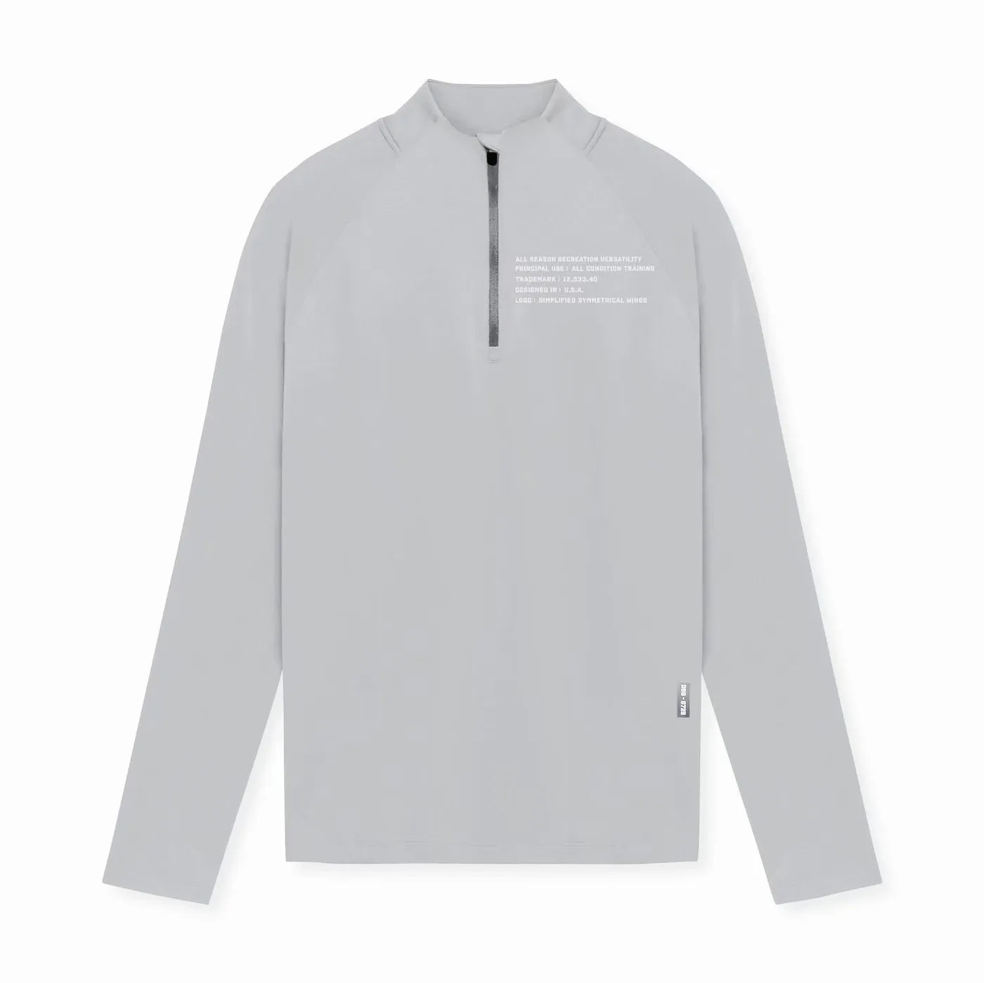haut sport de course demi zippé pour hommes