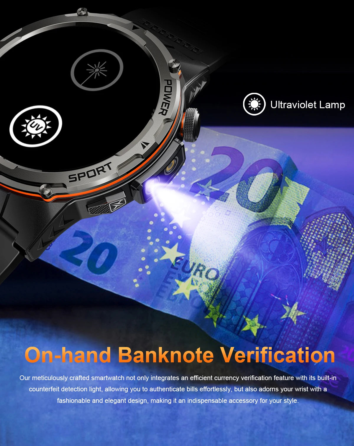 Montre Intelligente GPS Homme Sport 2025 - 500mAh NFC HD Appel IP68 Étanche - MONASTORESHOP.COM