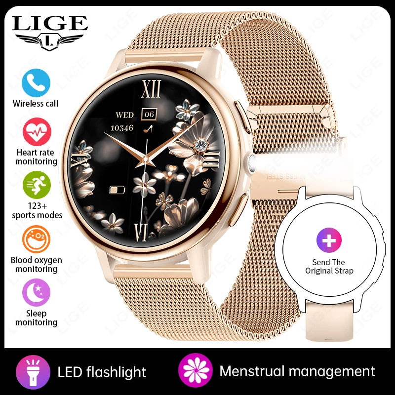 montre lige connecté intelligente pour femmes