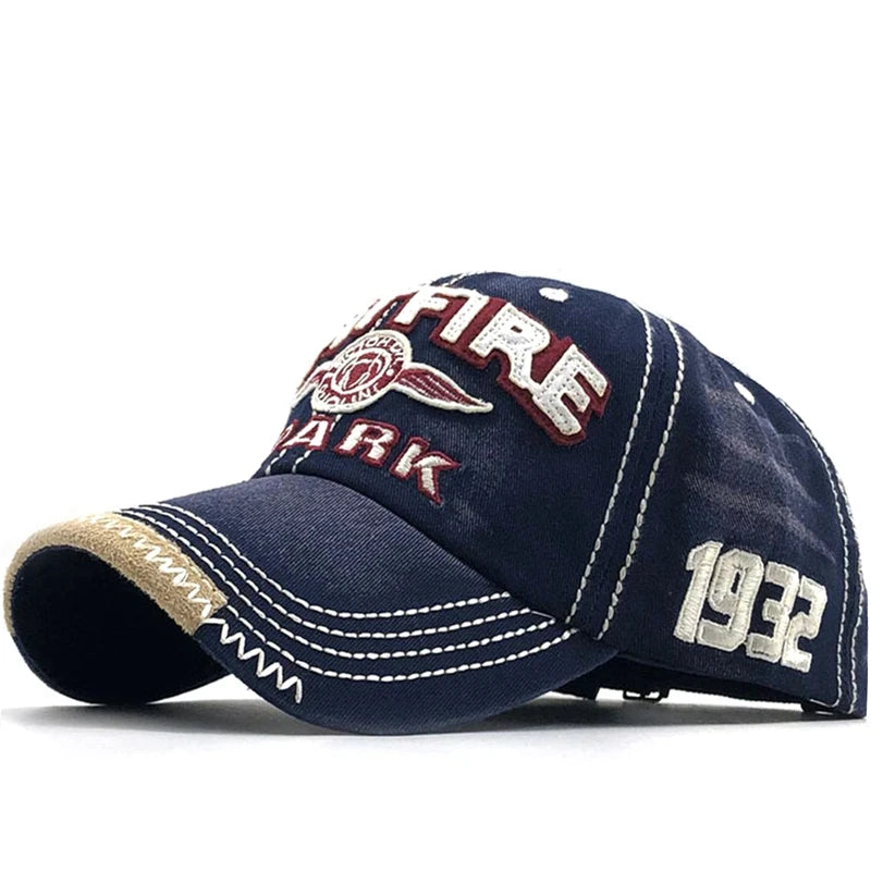 Casquette de Baseball en Coton avec Lettres Brodées pour Homme et Femme