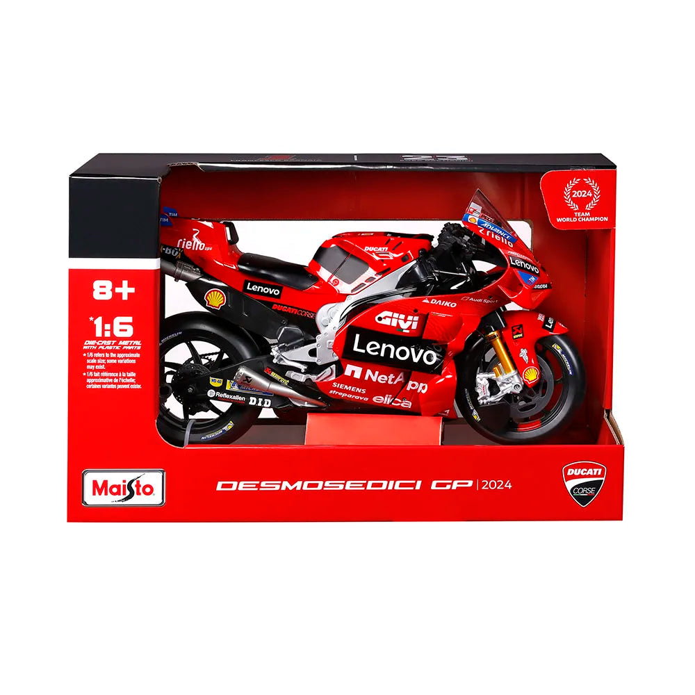 moto GP de collection a l'échelle 1/6 métal "1 francesco bagnaia/23 Enea bastianini"