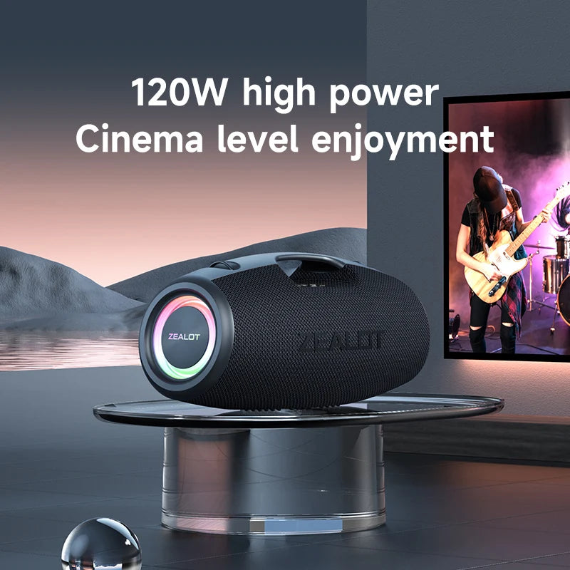 ZEALOT-S78 120W haut-parleur Bluetooth Portable