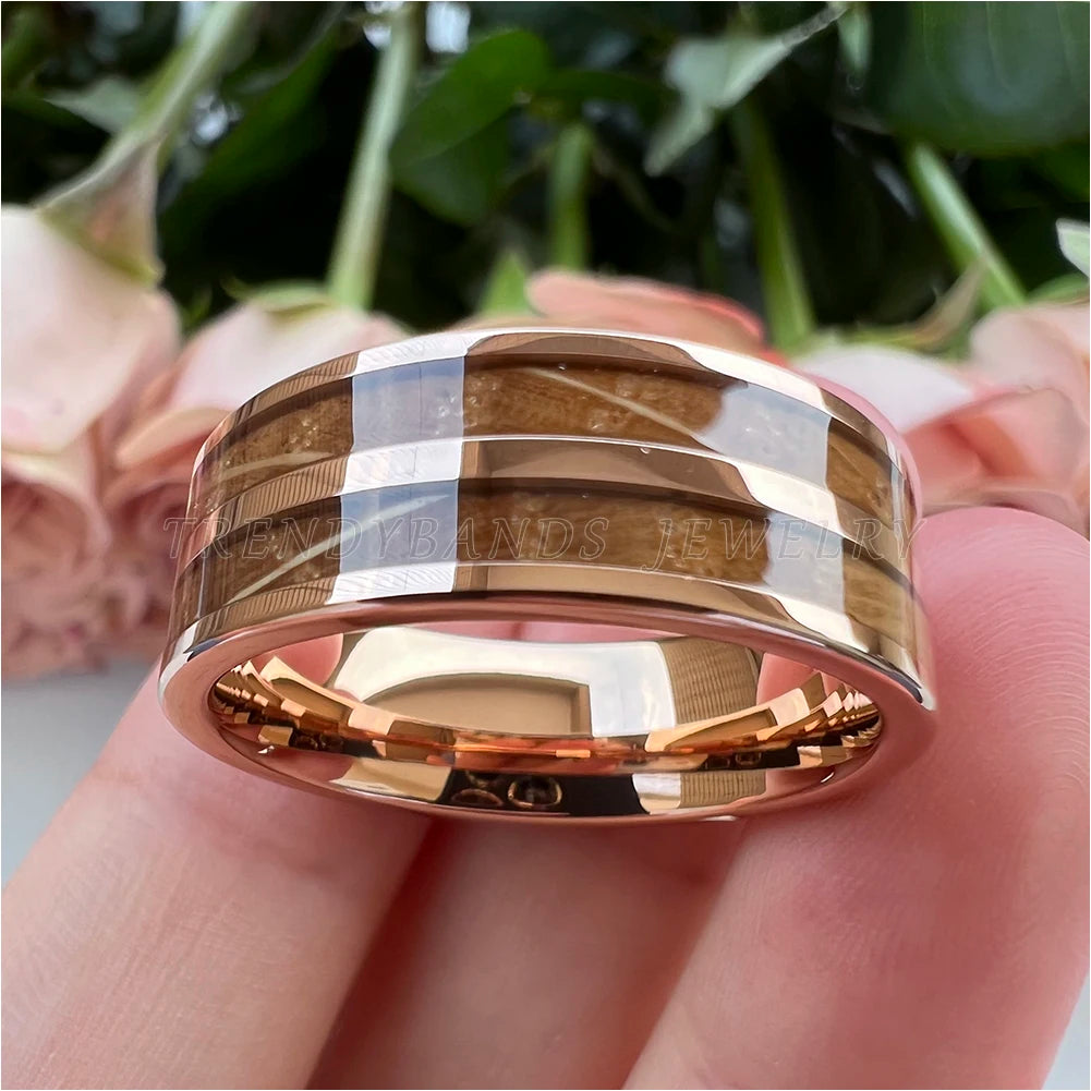 Bague en tungstène pour hommes/femmes