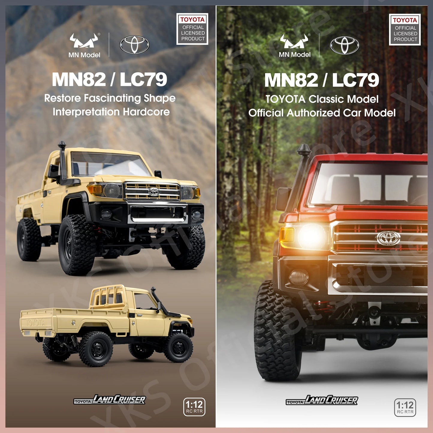 voiture tout terrain radio commandé au 1/12