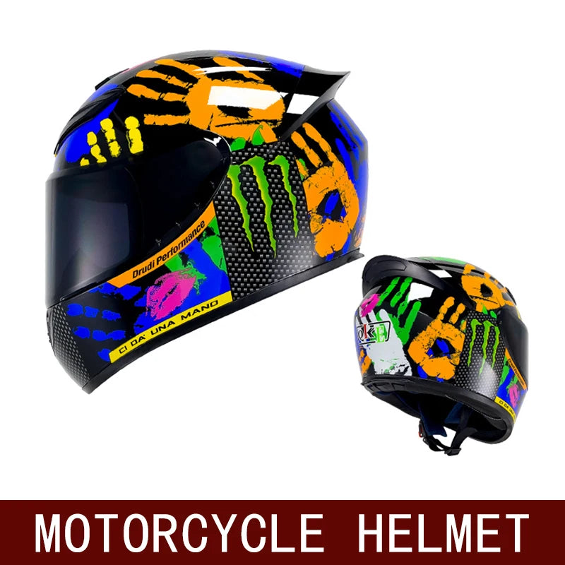 Casque de moto personnalisé pour hommes/femmes