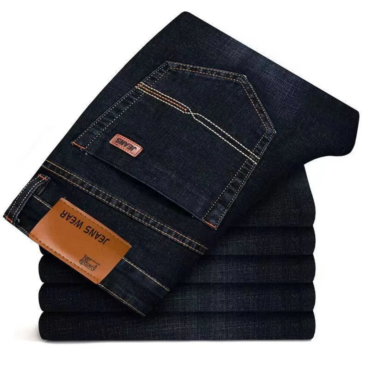 jeans homme classic style slim fit
