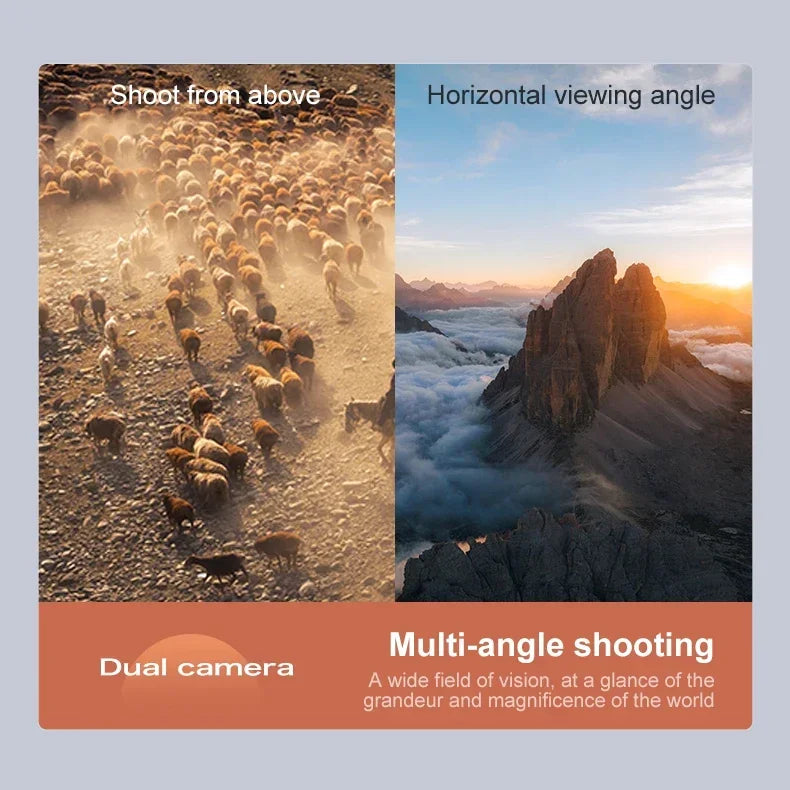 Lenovo D18 Drone 8K aérien double caméra