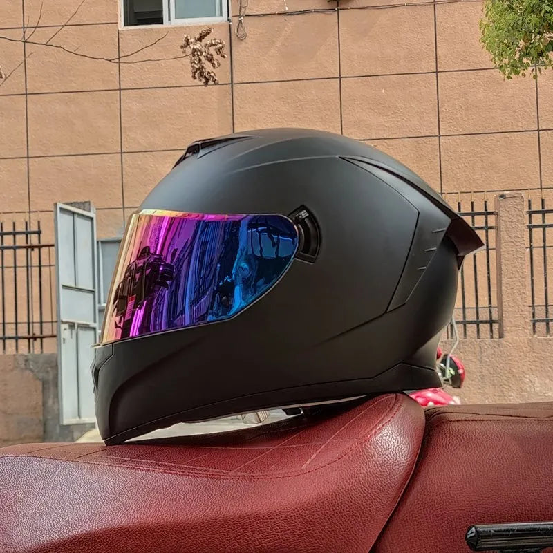 casque integral moto scooter homme femme avec graphisme personalisé