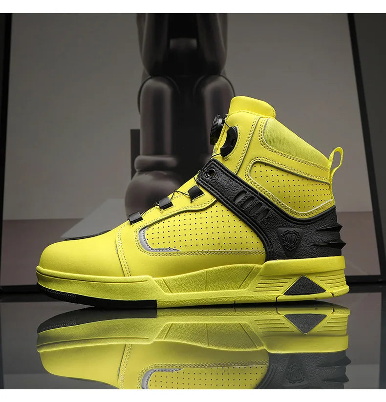 chaussures pour motard croute de cuir ou tout cuir avec bout renforcer