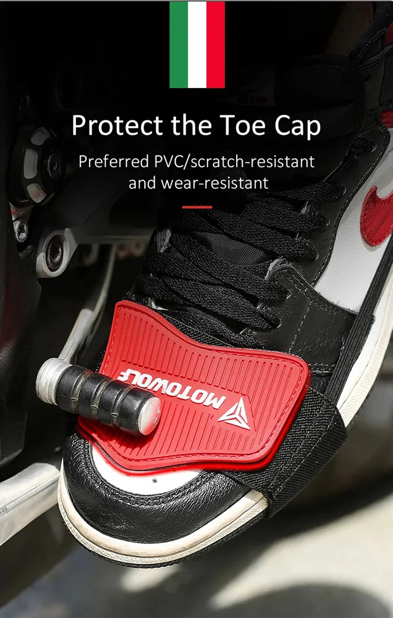 Protection chaussure pour selecteur de vitesse