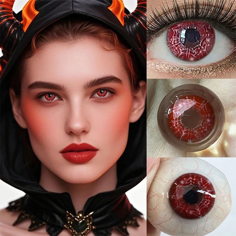 lentilles de contact pupilles colorées