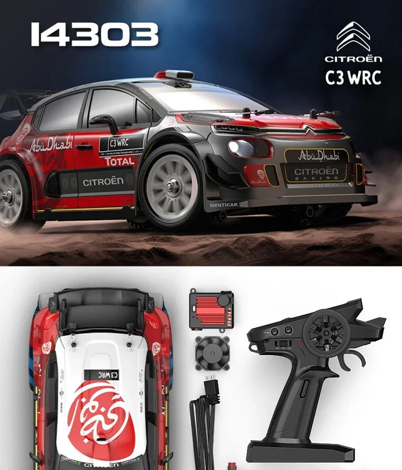 1/14 MJX 14303  voiture radiocommandé 2.4G 4roues motrice haute vitesse a partir de 14 ans