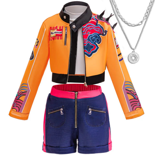 enssemble KPOP demon hunters pour fille avec accessoires inclus a partir de 4ans