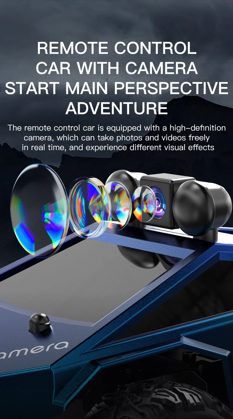 Voiture télécommandée KF29 1:28 4WD avec caméra HD