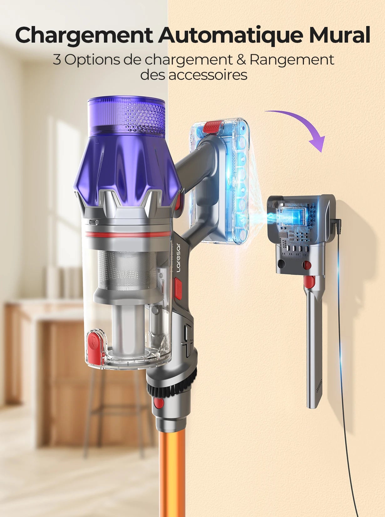 Aspirateur sans fil V7, 500W