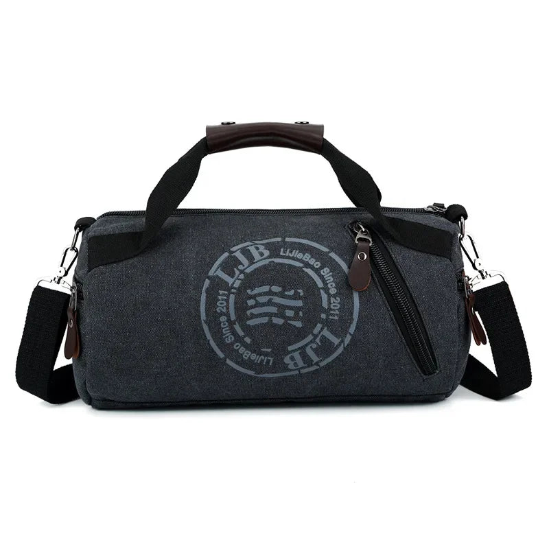 Sac de Sport Toile Multifonction - Sac Gym Fitness Homme Femme Bandoulière