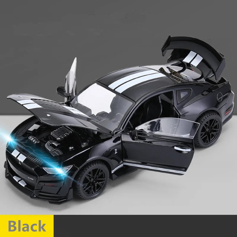 Ford Mustang Shelby GT500 1/18 en métal son et lumières jouet enfants