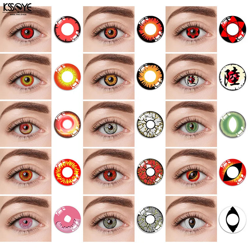 🎨 "Ose la couleur dans ton regard – lentilles colorées, effet garanti."