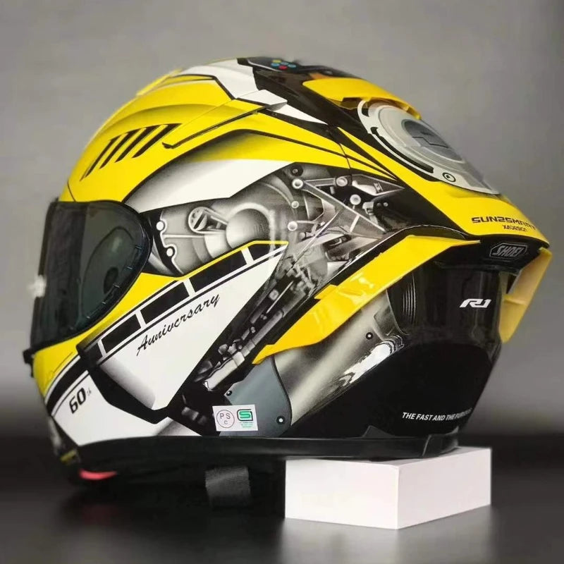 Shoei x-spirit 3 édition spéciale casque intégral pour hommes/femmes