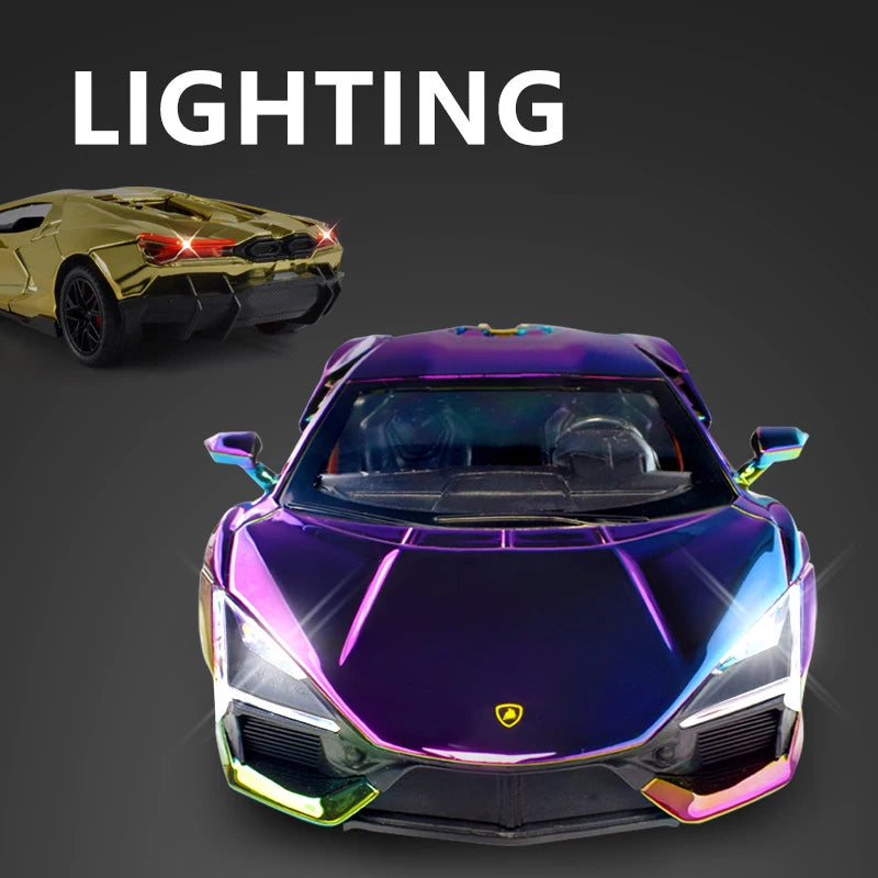 lamborghini revuelto peinture speciale galvanisé collection 1/24
