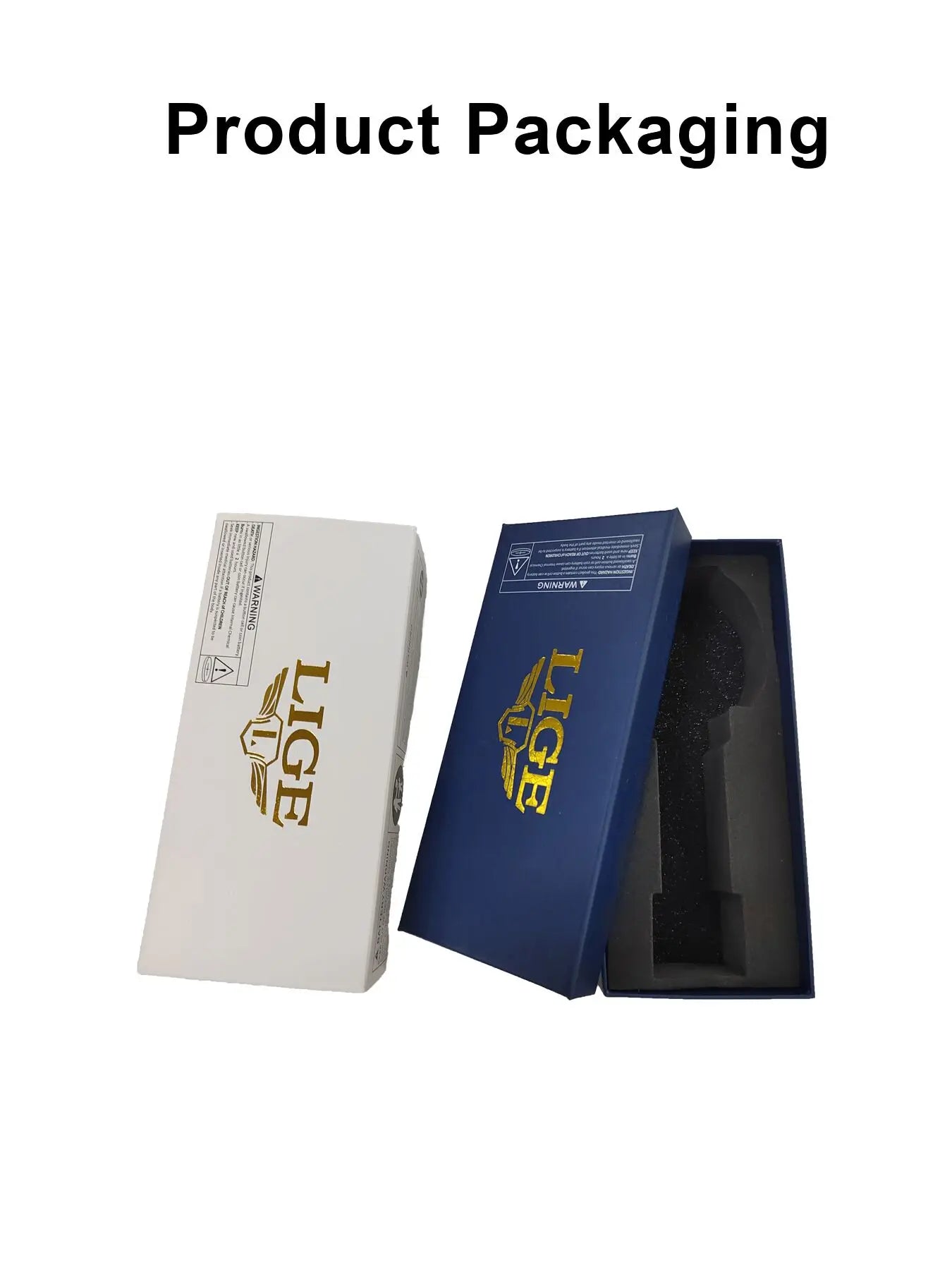 Montre Homme LIGE Luxe Quartz - Bracelet Acier Étanche Lumineux + Boîte