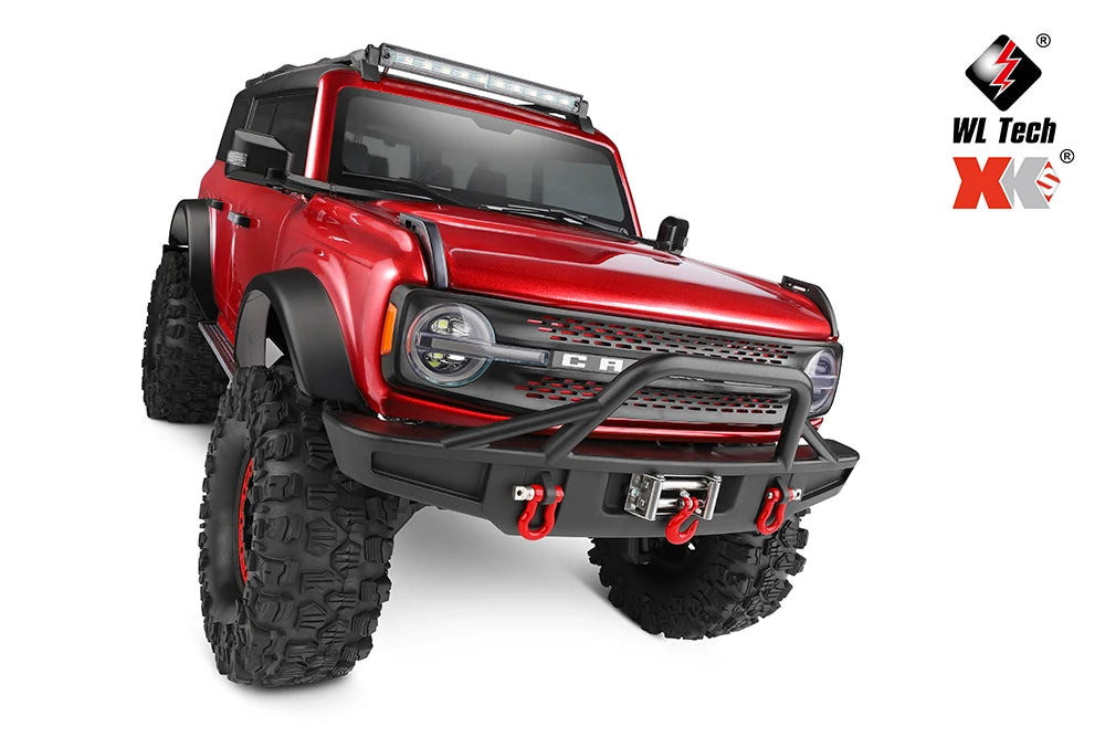 Voiture RC professionnelle tout-terrain 4x4 bronco 1/10 4WD crawler