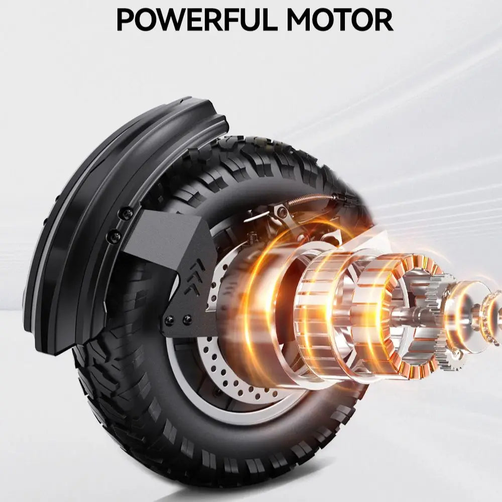 E-scooter de ville avec pneus tout terrain 900W 48V 13AH