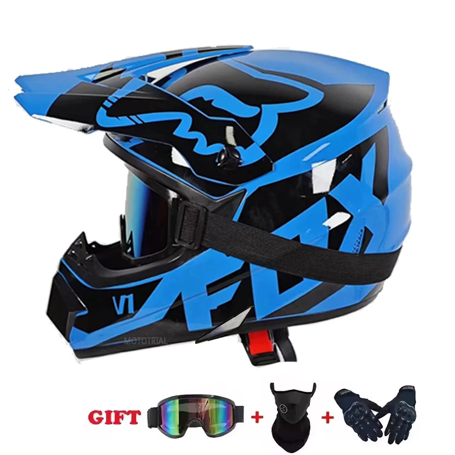 casque moto cross/enduro enfant et femme