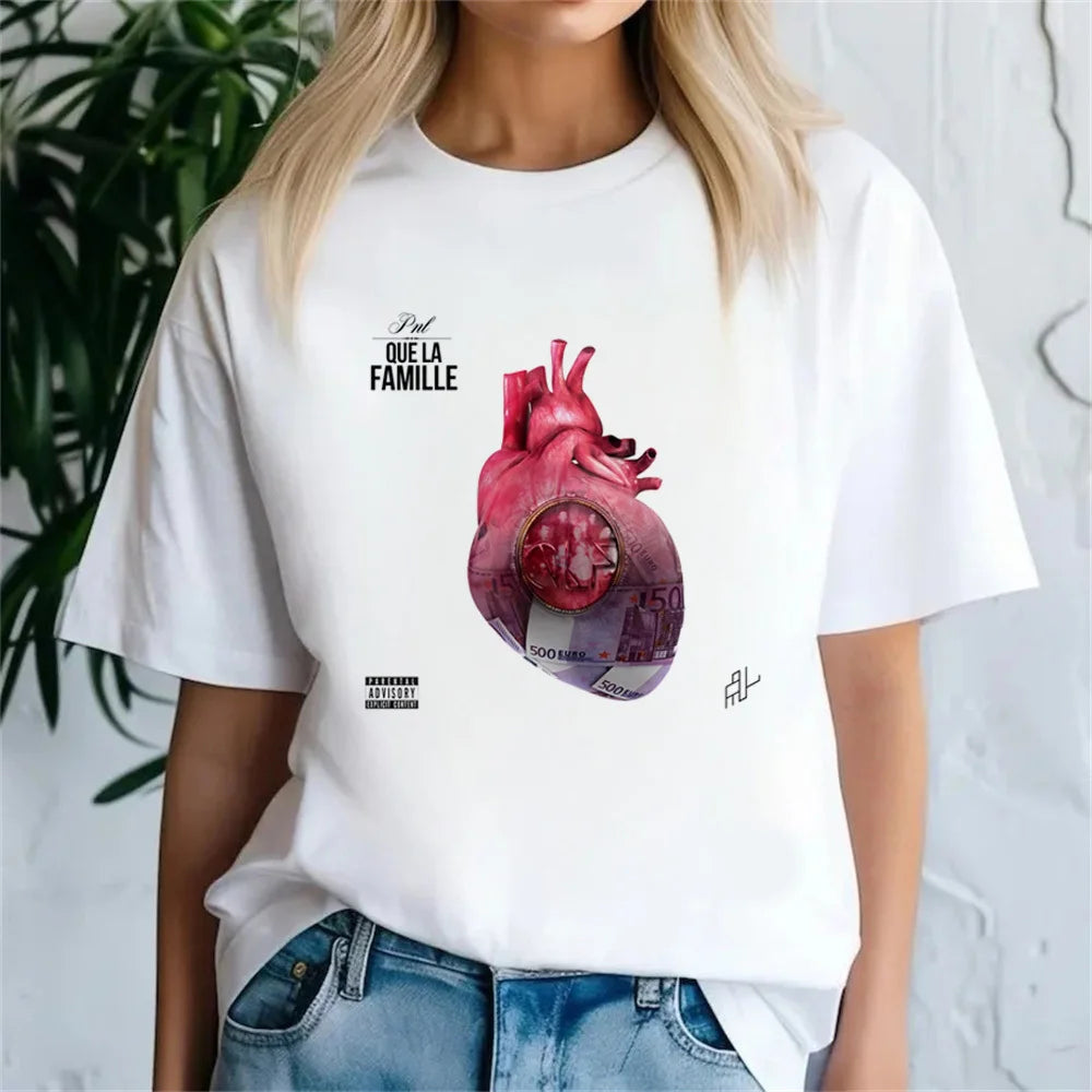 t-shirt femme jul le bébé de marseille