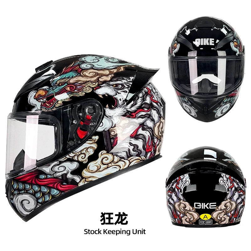 casque de moto homme femme design sport