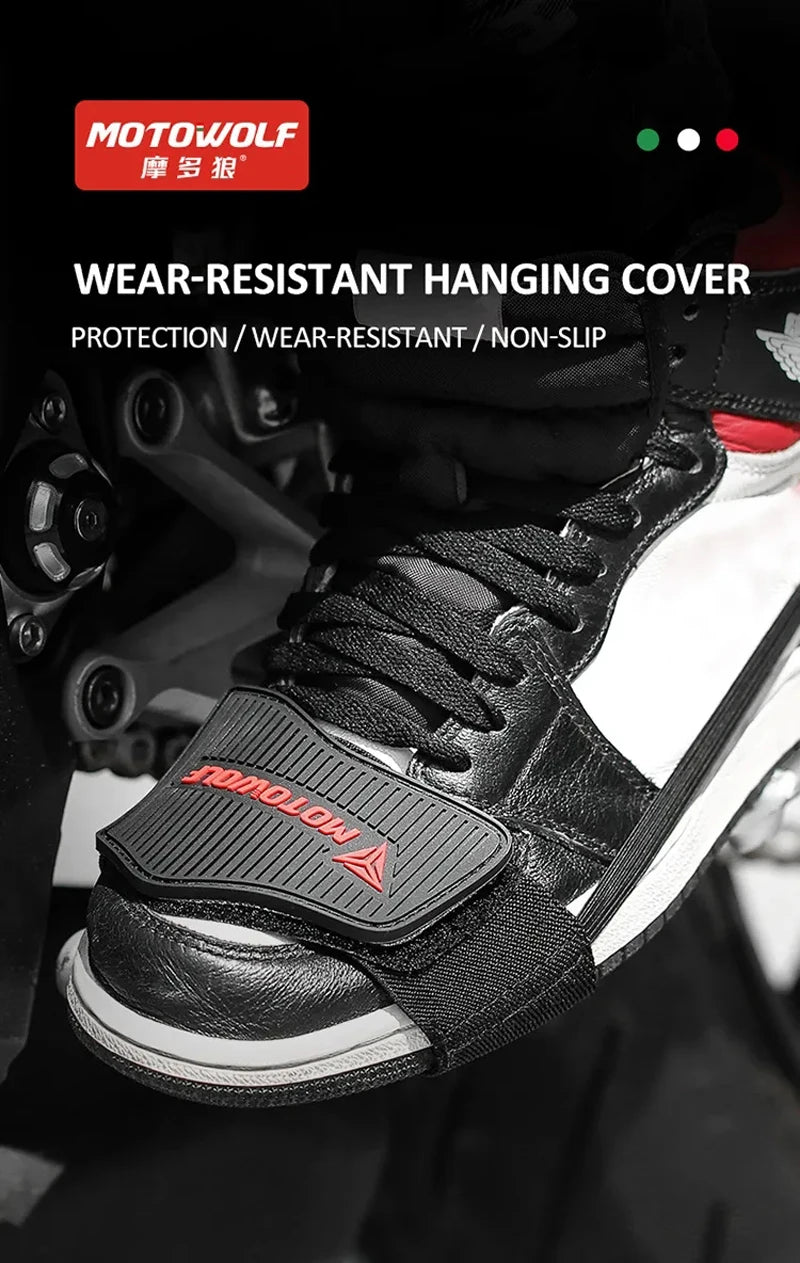 Protection chaussure pour selecteur de vitesse