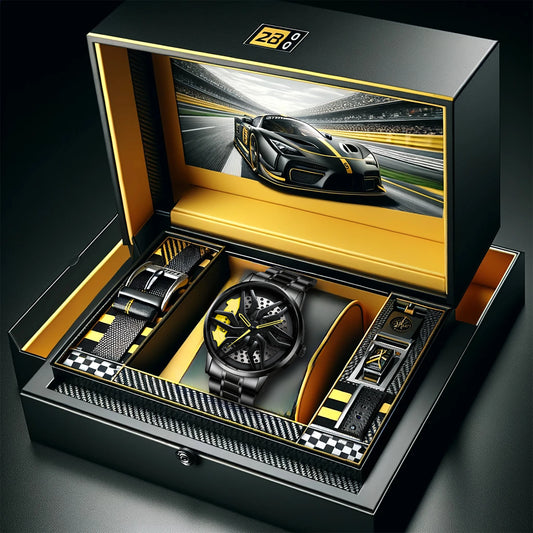 Montre Homme Sport Automobile Lumineuse - Style Business Haut de Gamme