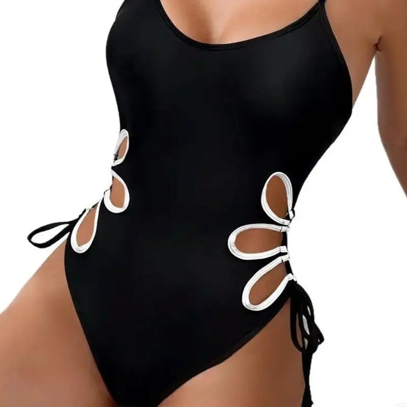 Maillot de Bain Une Pièce Évidé Push-Up - Cut-Out Sexy Femme - Été 2026
