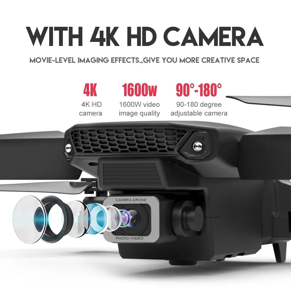 mini drone avec caméra HD 4K 1080 P