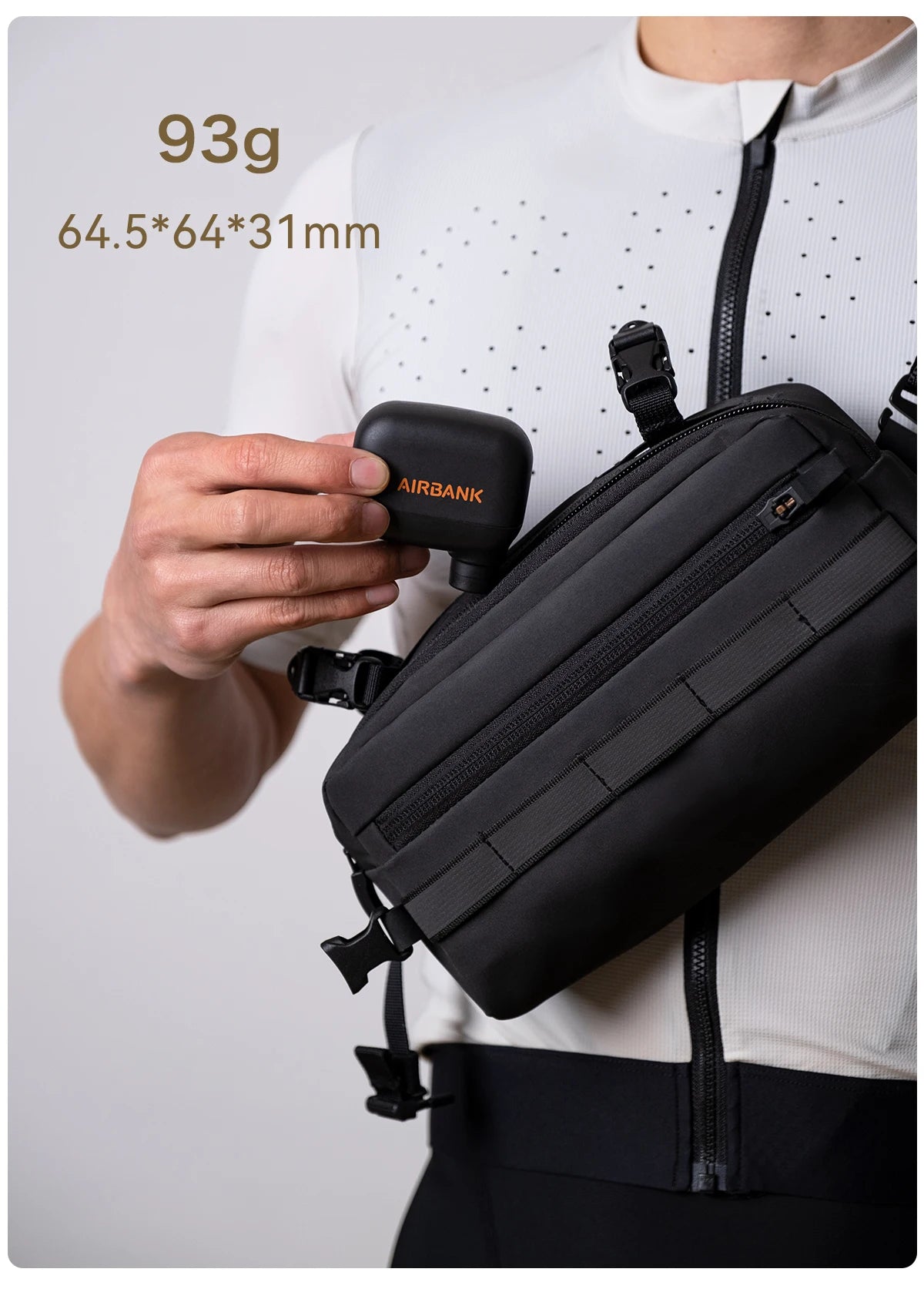 Mini pompe à vélo portable aste, 100PSI, 5V, Type-C,