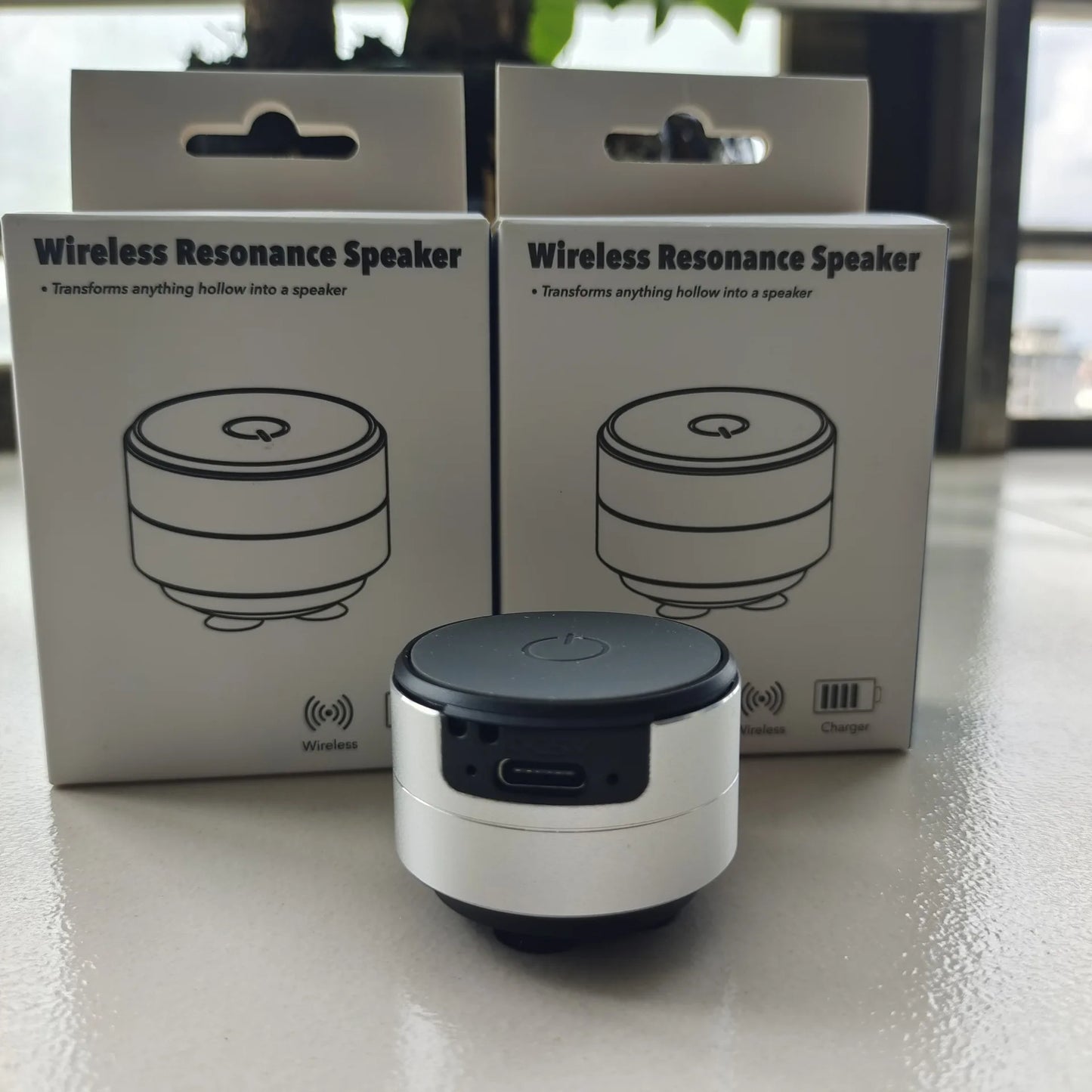 Mini haut-parleur  sans fil, Bluetooth, Portable, en métal