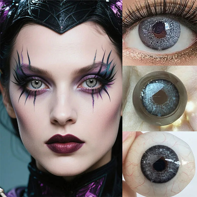 lentilles de contact pupilles colorées