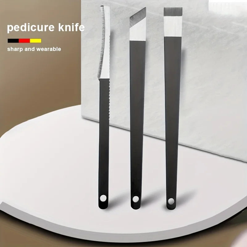 Kit de manucure professionnel en acier inoxydable (7/16/18 pièces)