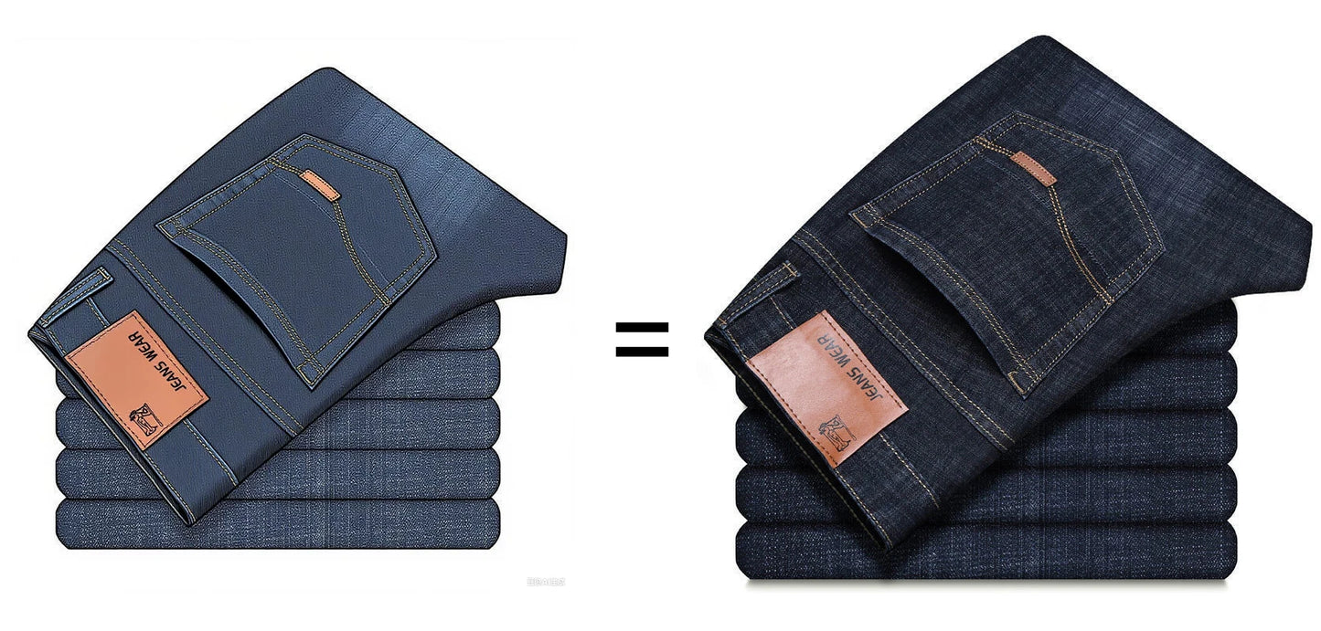 jeans homme classic style slim fit