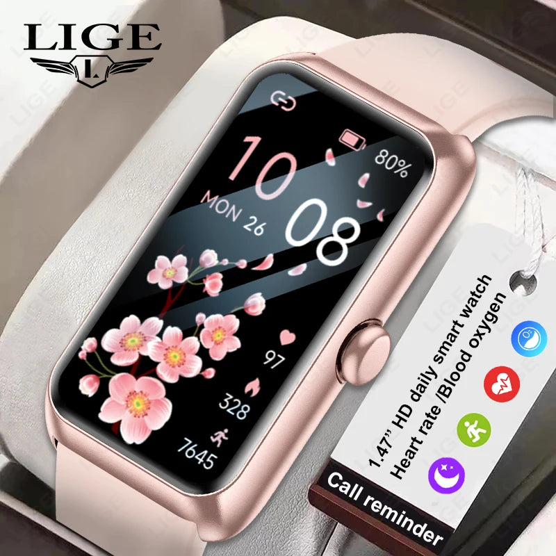 montre femmes connecté bracelet souple ou émaillé