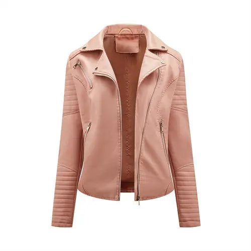 veste femme en simili cuir