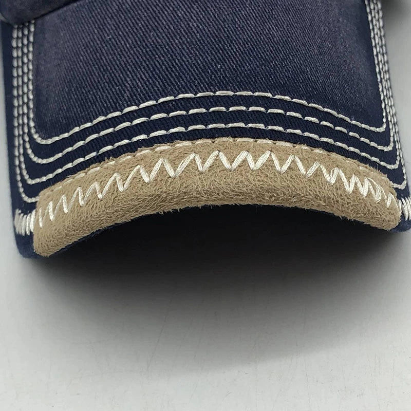 Casquette de Baseball en Coton avec Lettres Brodées pour Homme et Femme