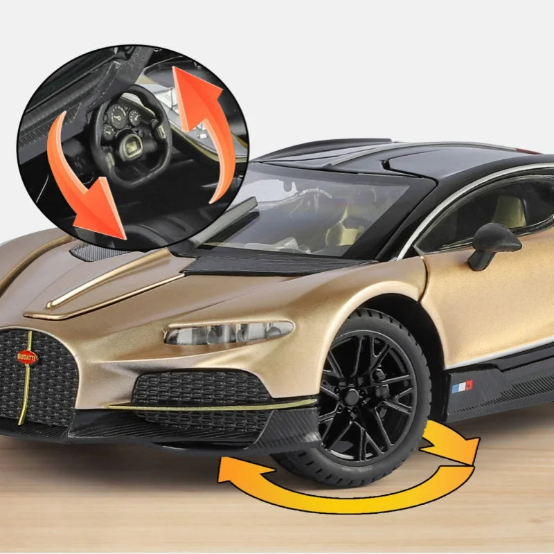 le plaisir d'offrir pour amateur de supercar 2025 bugatti tourbillon échelle 1/24