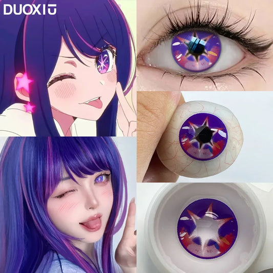 lentilles de contact pupilles colorées