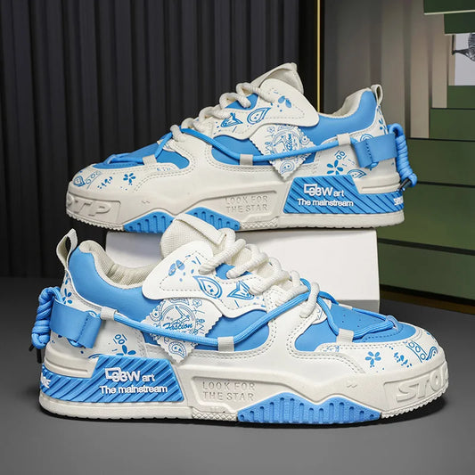 Sneakers Homme Casual – Semelle Épaisse, Légères & Confortables