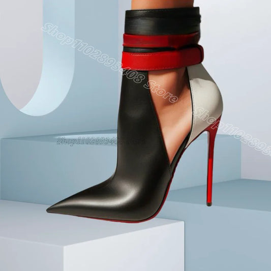 Bottes en cuir noir – Allure fatale