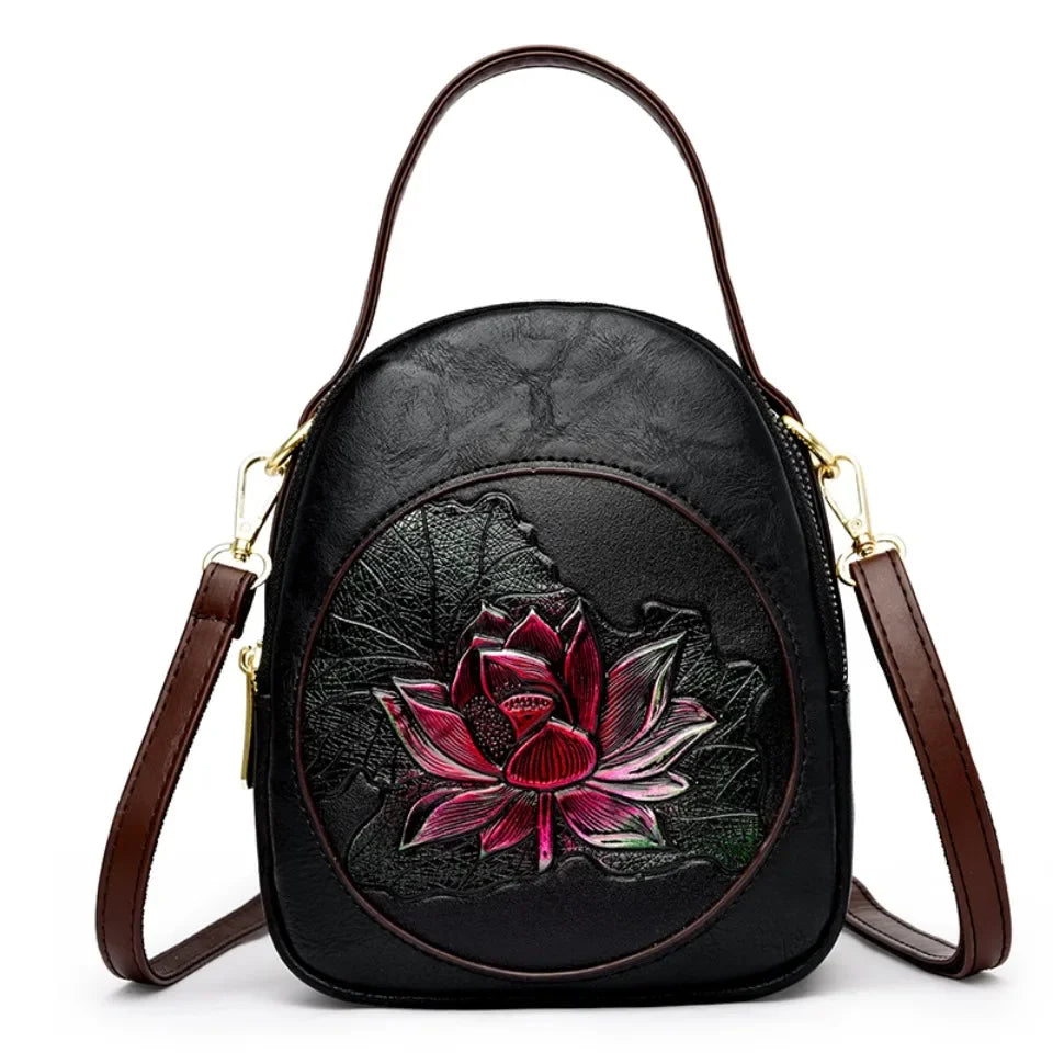 sacoche a bandoulière en cuir pour femmes