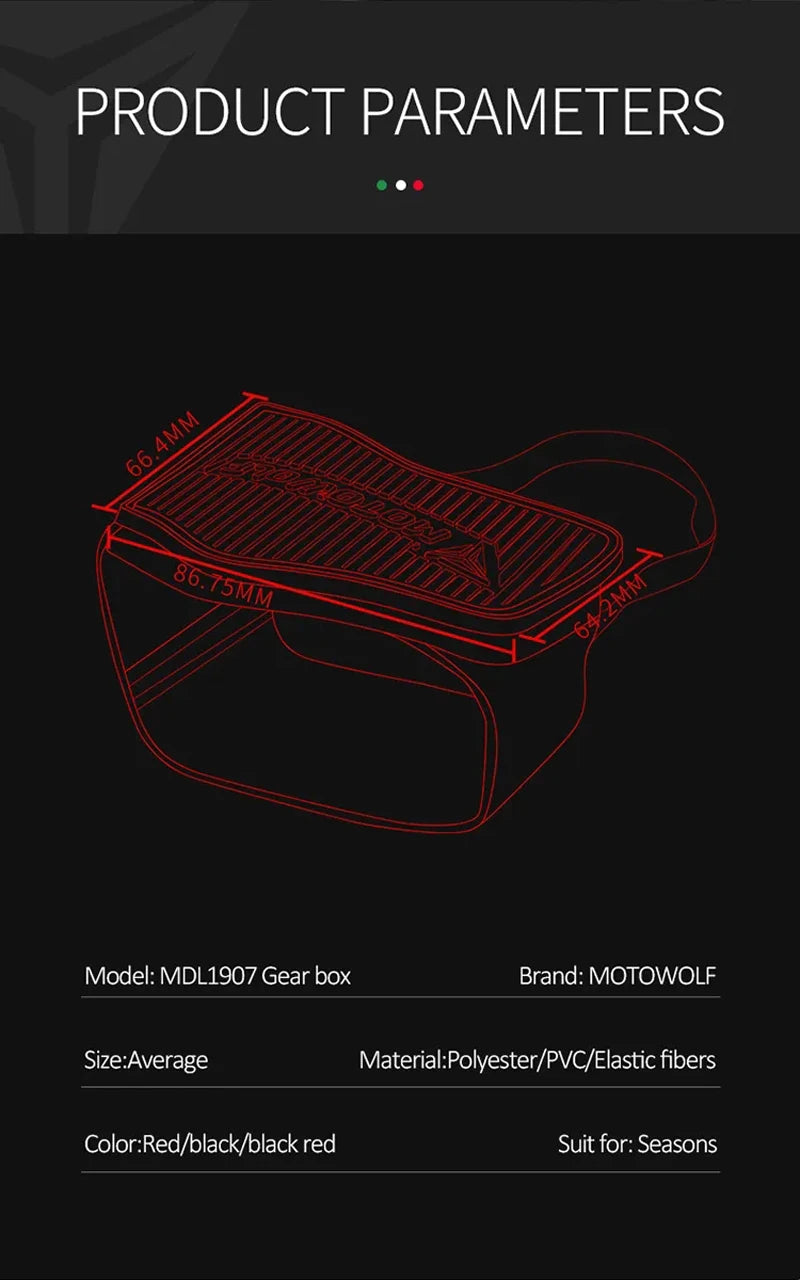 Protection chaussure pour selecteur de vitesse